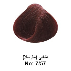 رنگ مو تونی عنابی مارسلا 7.57
